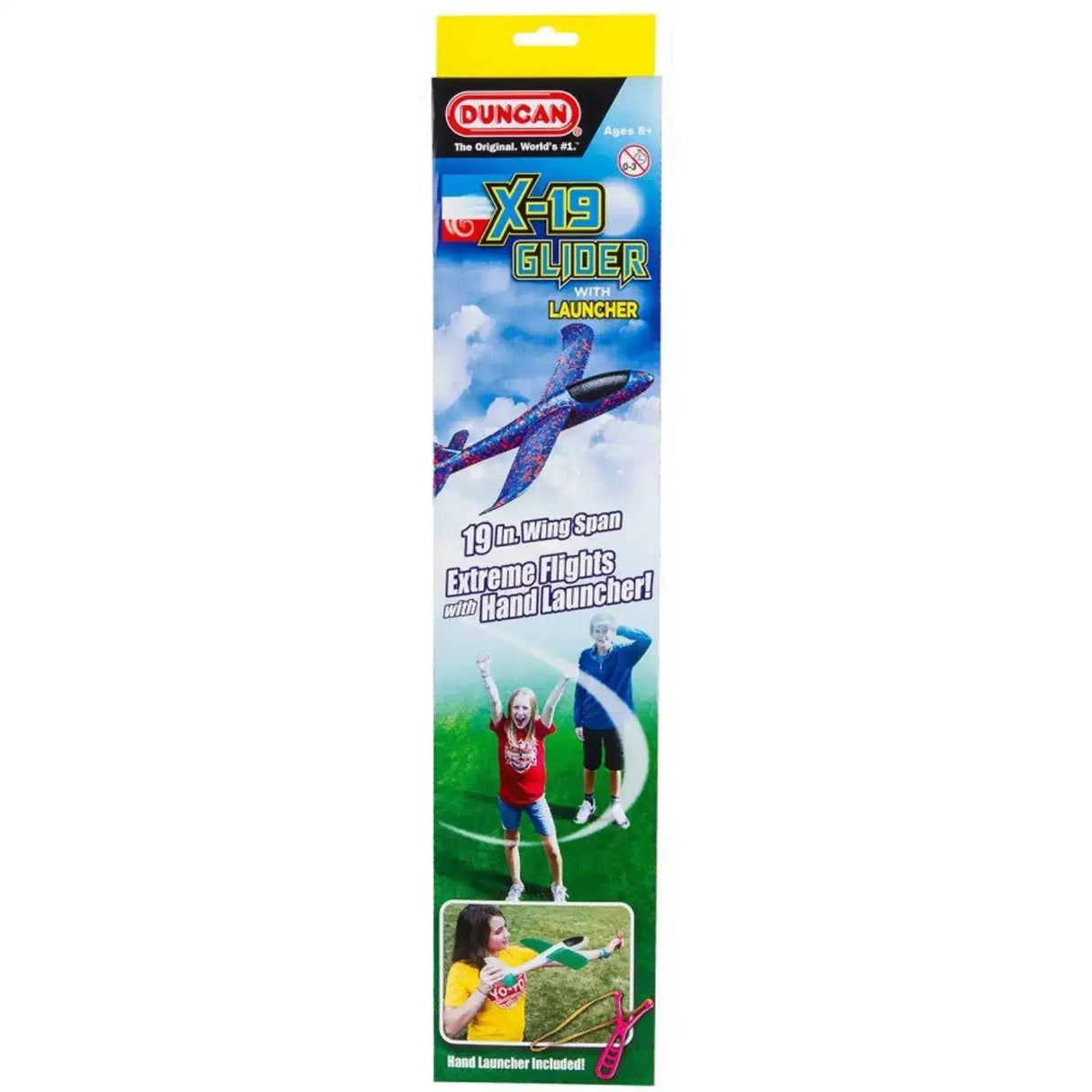 Duncan X-19 Glider with Hand Launcher - Toybox Tales
