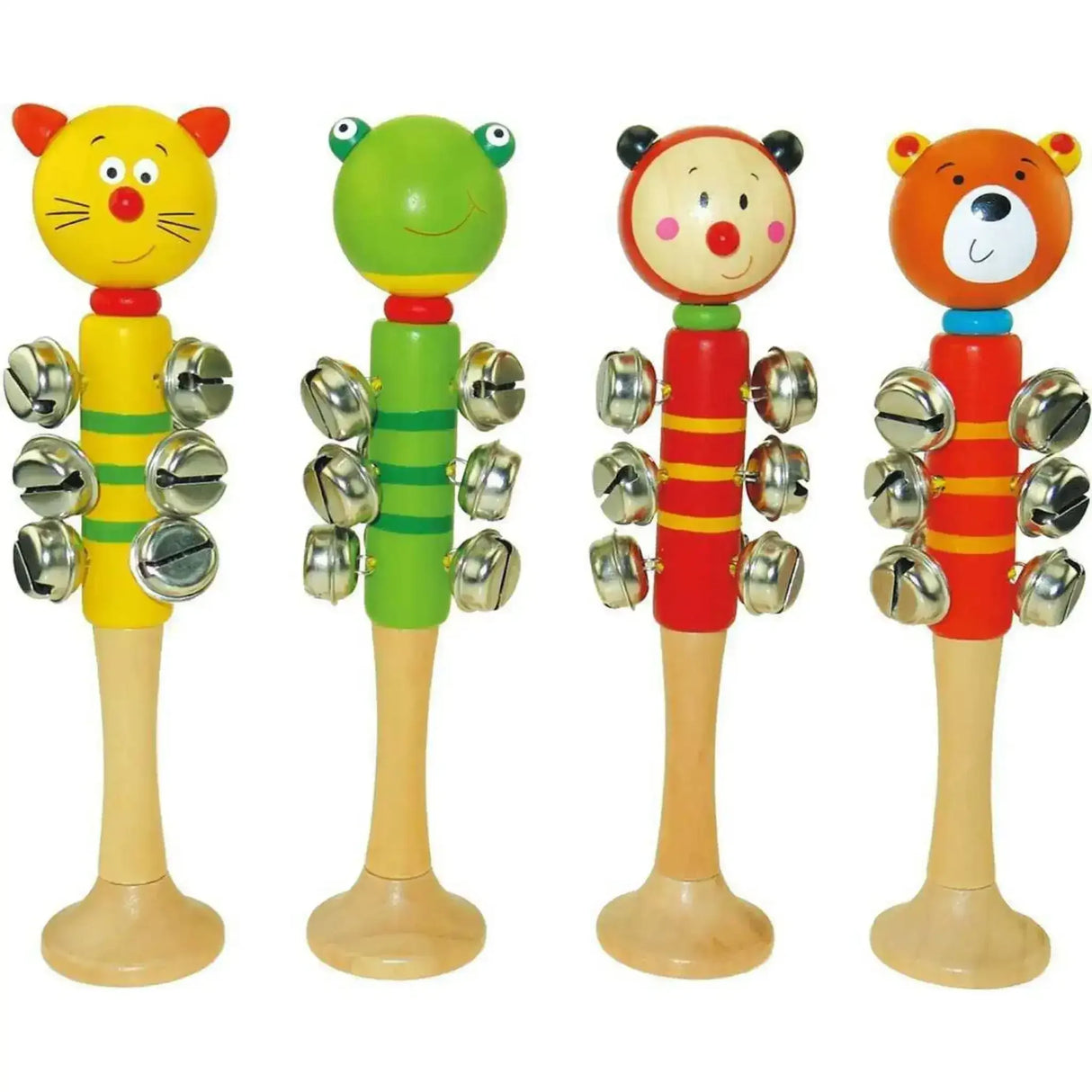 Kaper Kidz - Animal Bell Stick with Base - Toybox Tales