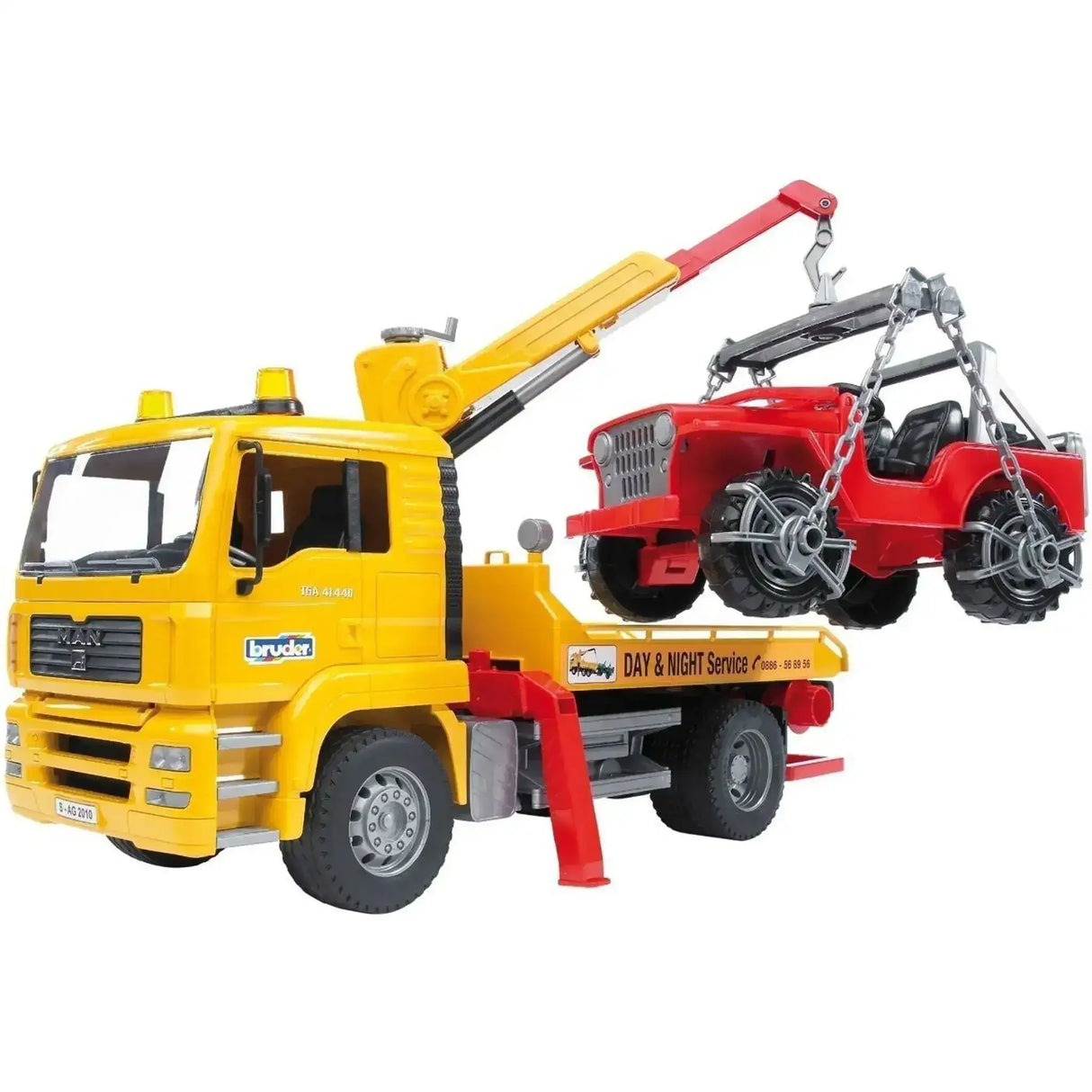 MAN TGA Breakdown Truck with CC Vehicle 1:16 - Toybox Tales