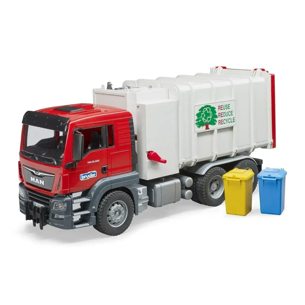 MAN TGS Side loading garbage truck 1:16 - Toybox Tales
