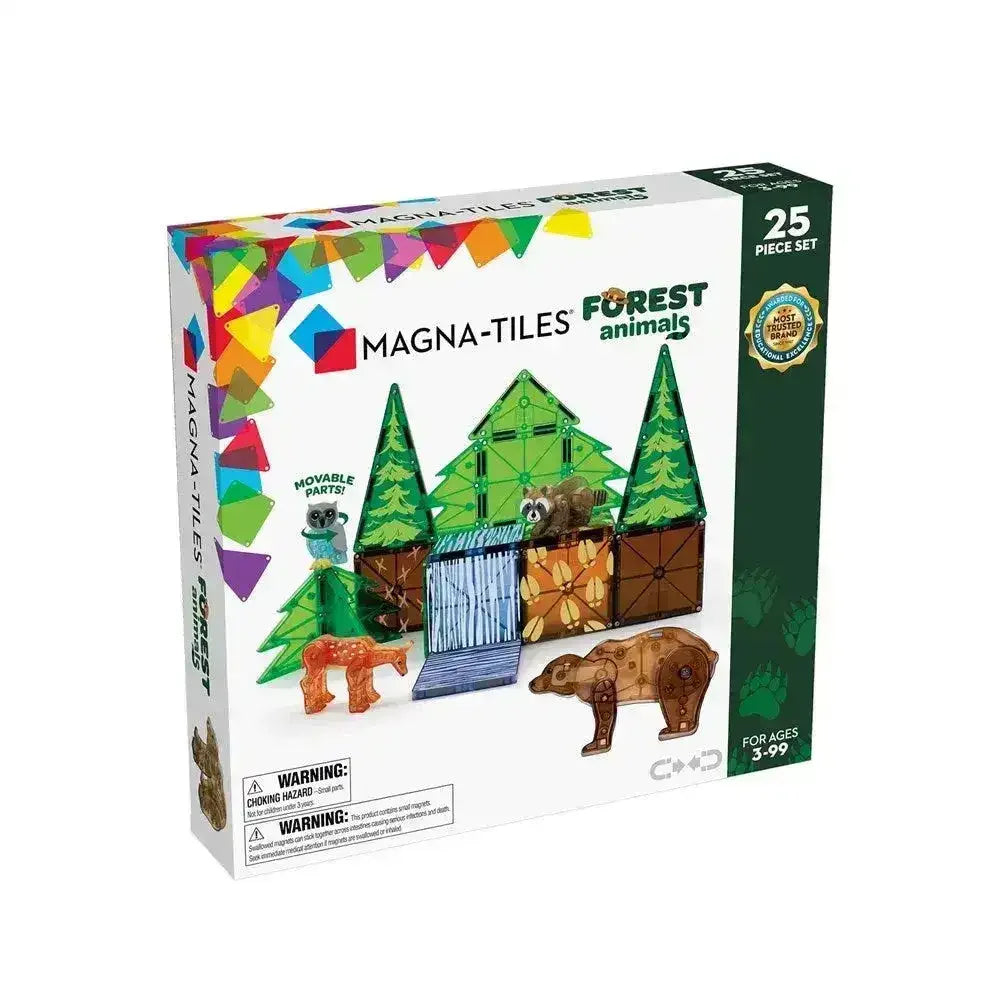 Magna-Tiles - Forest Animals - 25 Piece Set - Toybox Tales