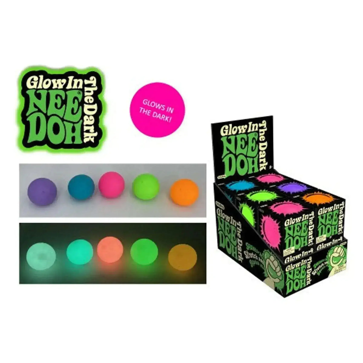 Schylling | Nee Doh | Glow in the Dark Colour – Toybox Tales