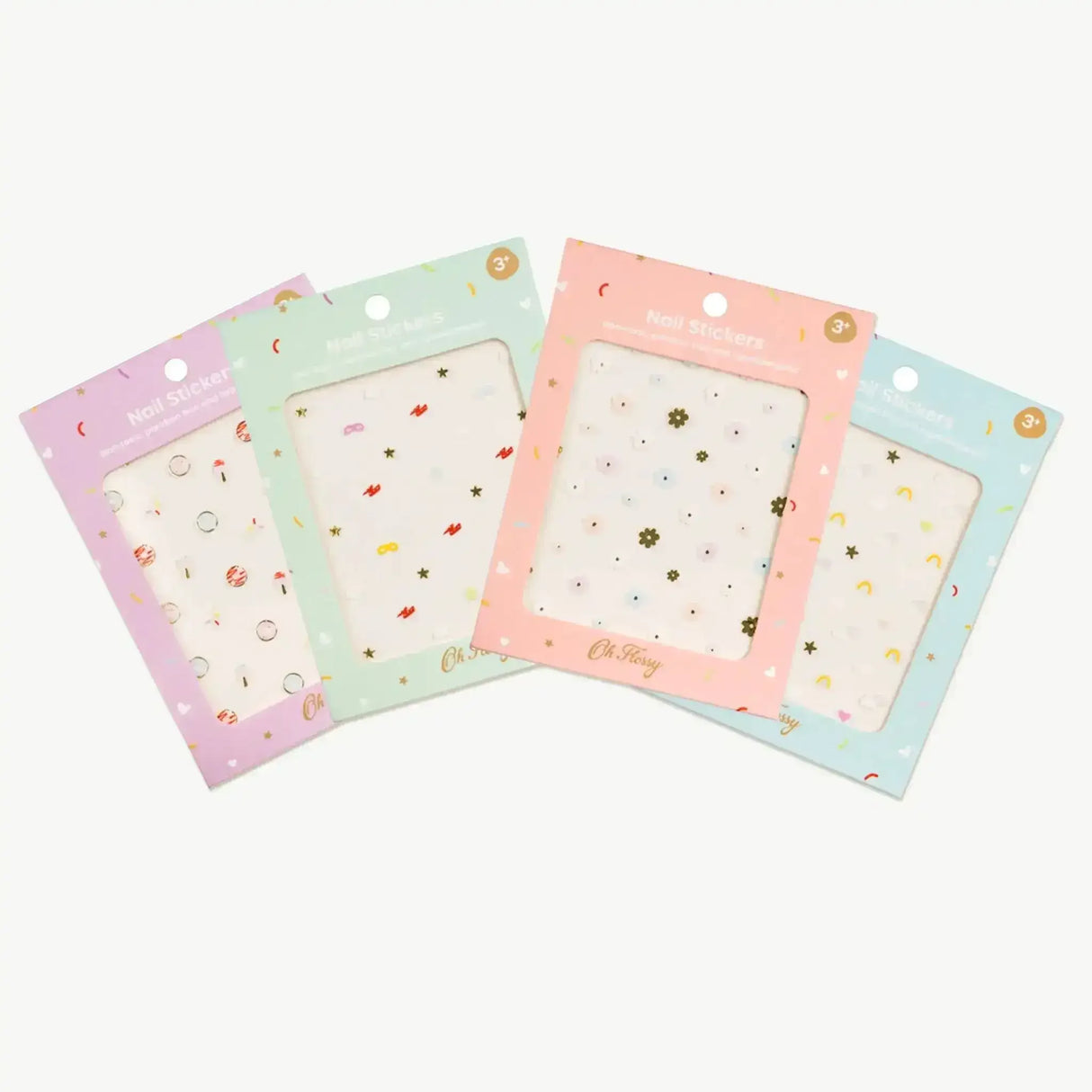 Oh Flossy Nail Stickers - Toybox Tales