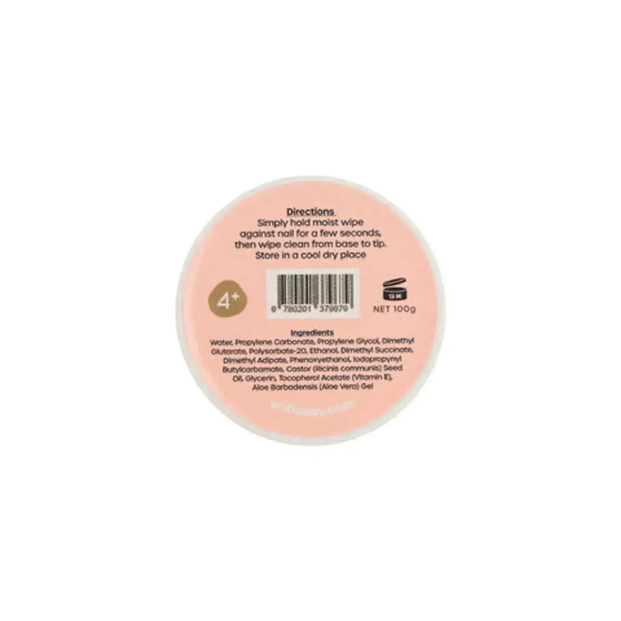 Oh Flossy Water-Based Nail Polish Remover Wipes - Toybox Tales