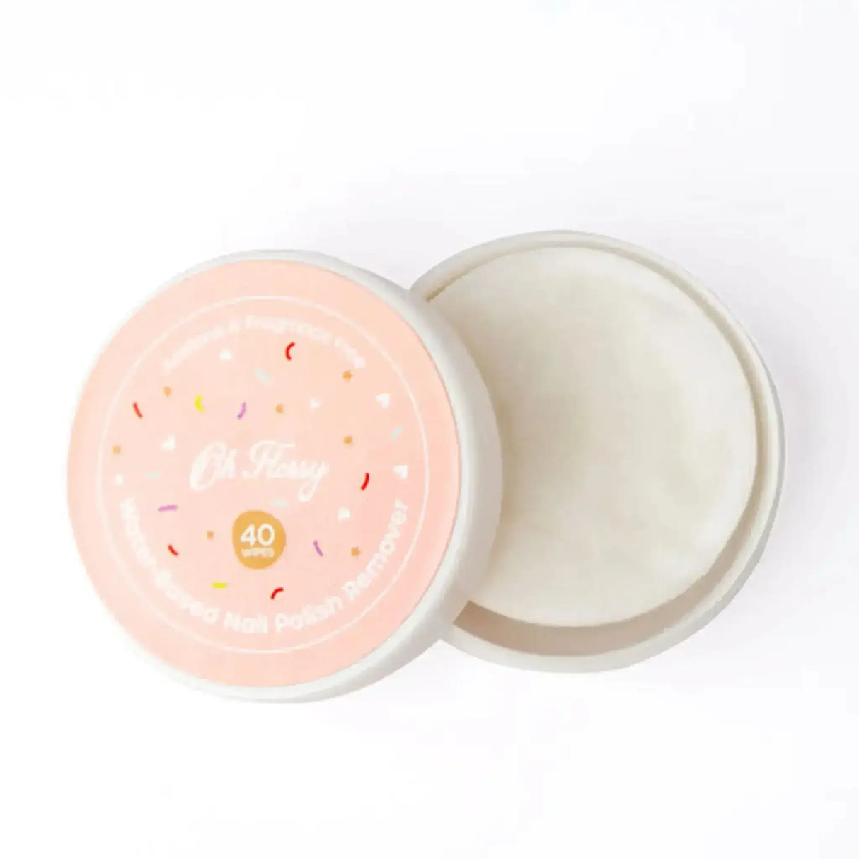 Oh Flossy Water-Based Nail Polish Remover Wipes - Toybox Tales