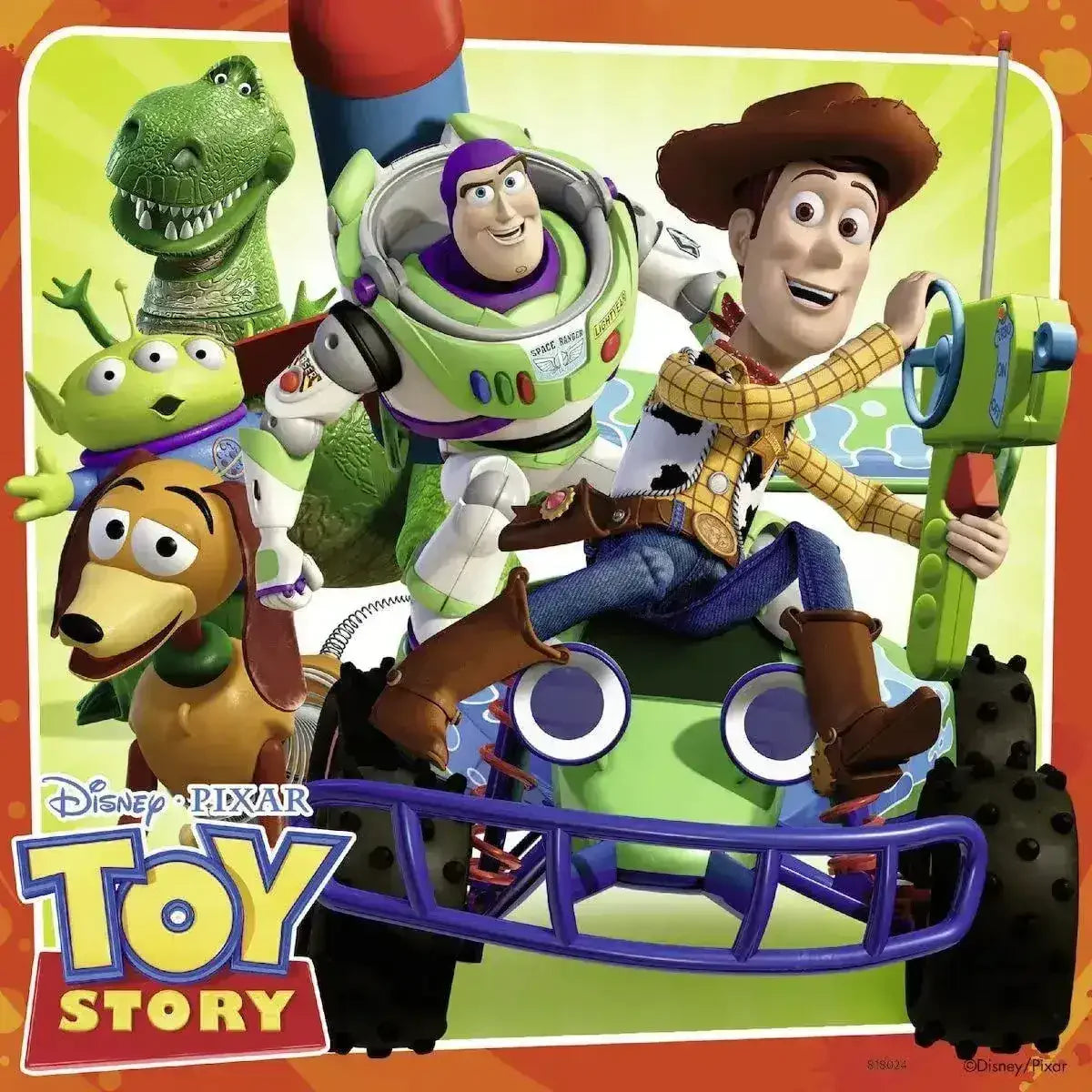 Ravensburger - Disney Toy Story History 3x49pc - Toybox Tales