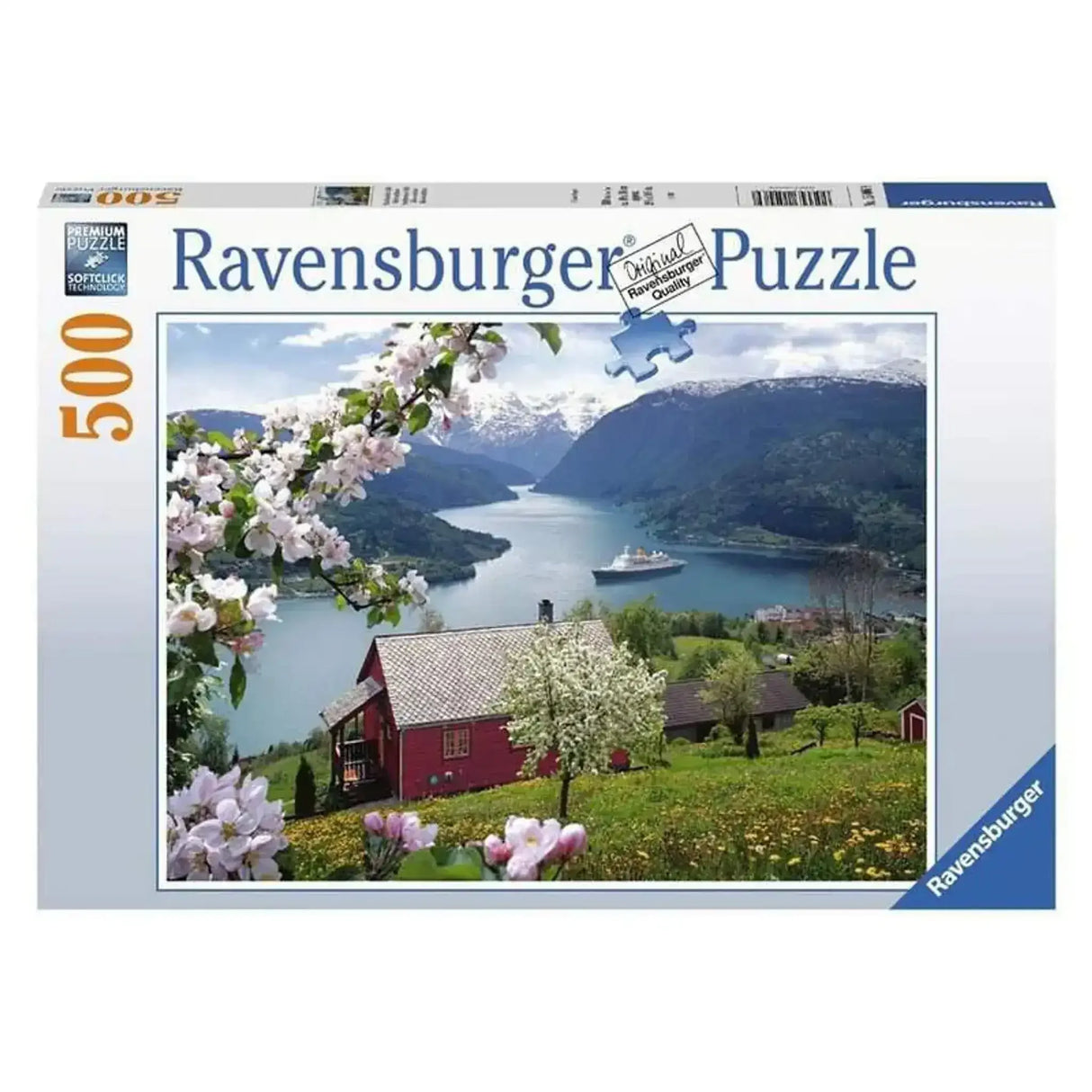 Ravensburger - Scandinavian Landscape Puzzle 500pc - Toybox Tales