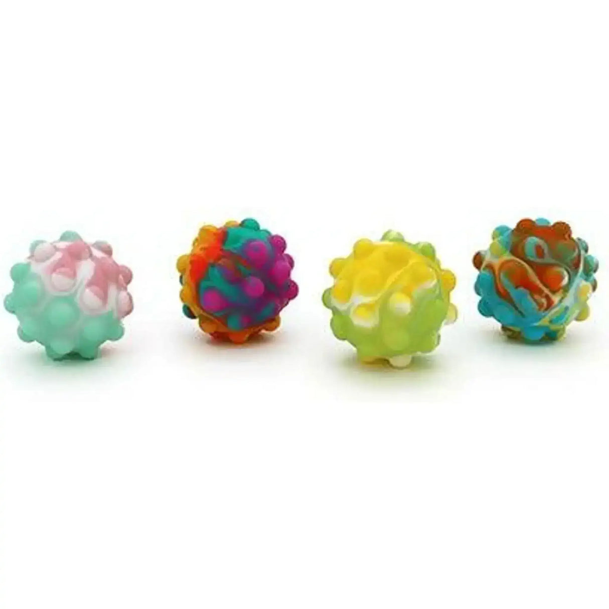 Silicone Fidget Pop Ball (Multicoloured) - Toybox Tales