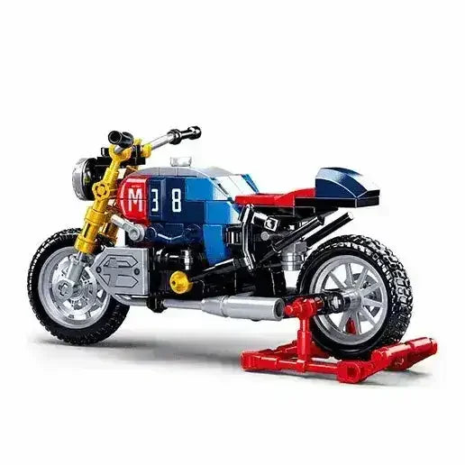 Sluban Cafe Racer Motorcycle 197 PCS - Toybox Tales