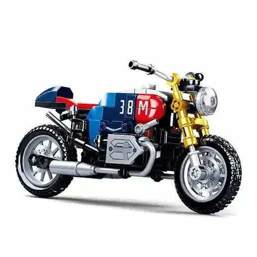 Sluban Cafe Racer Motorcycle 197 PCS - Toybox Tales