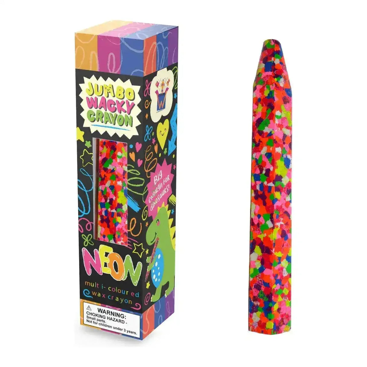 Wacky Jumbo Crayon - Neon - Toybox Tales