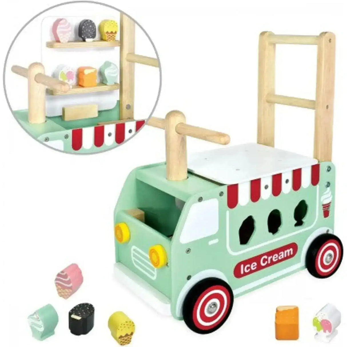 Walk and Ride Ice Cream Truck Sorter - Toybox Tales