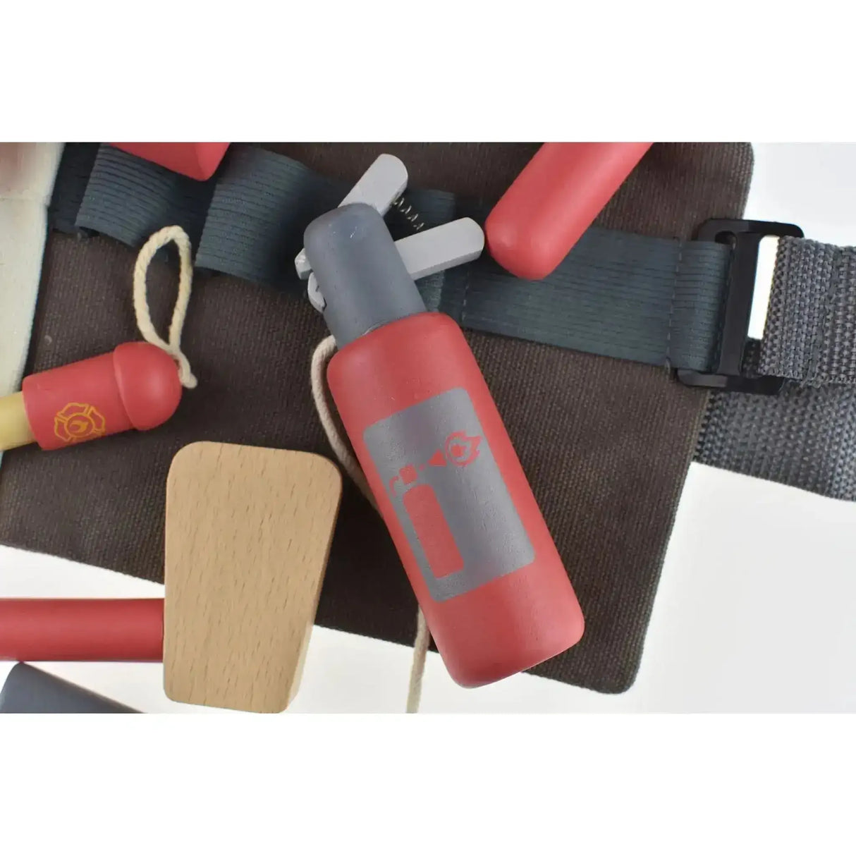 Wooden Fire Fighter Belt Playset - Toybox Tales