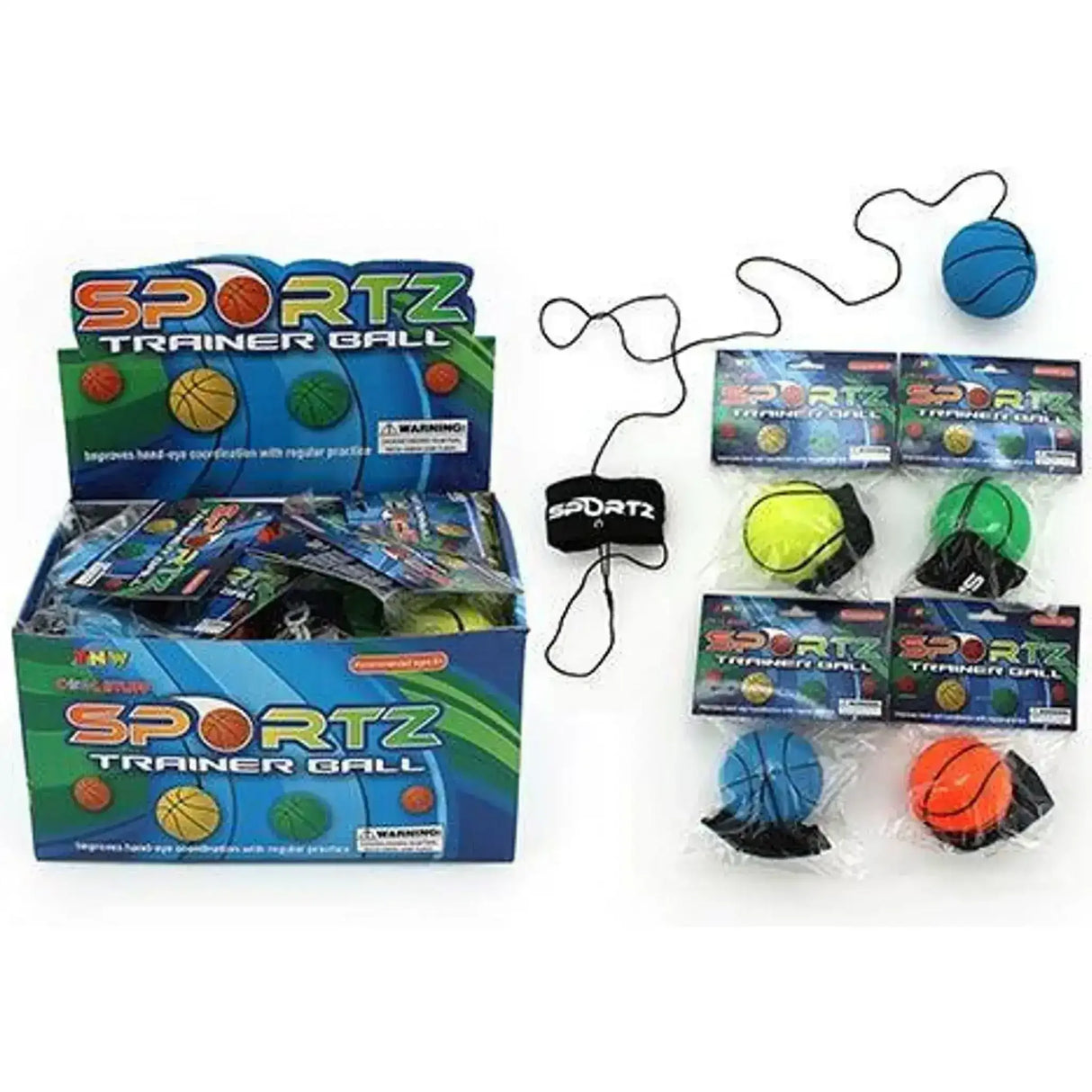 Ball with a Boomerang Elastic - Toybox Tales