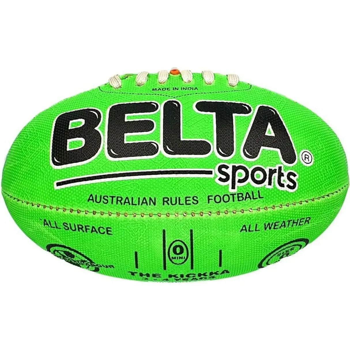Footy Size 0 Rubber Green - Toybox Tales