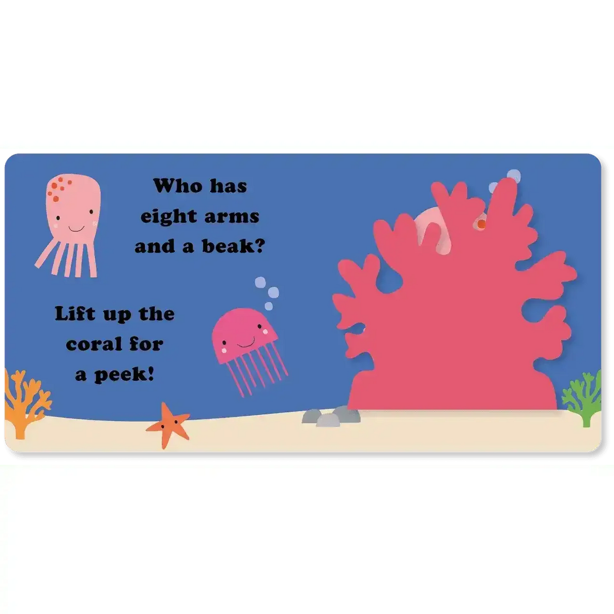 Fuzzy Friends Book - Ocean - Toybox Tales