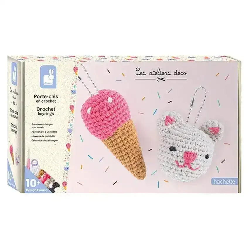 Janod - Crochet Keyrings - Toybox Tales
