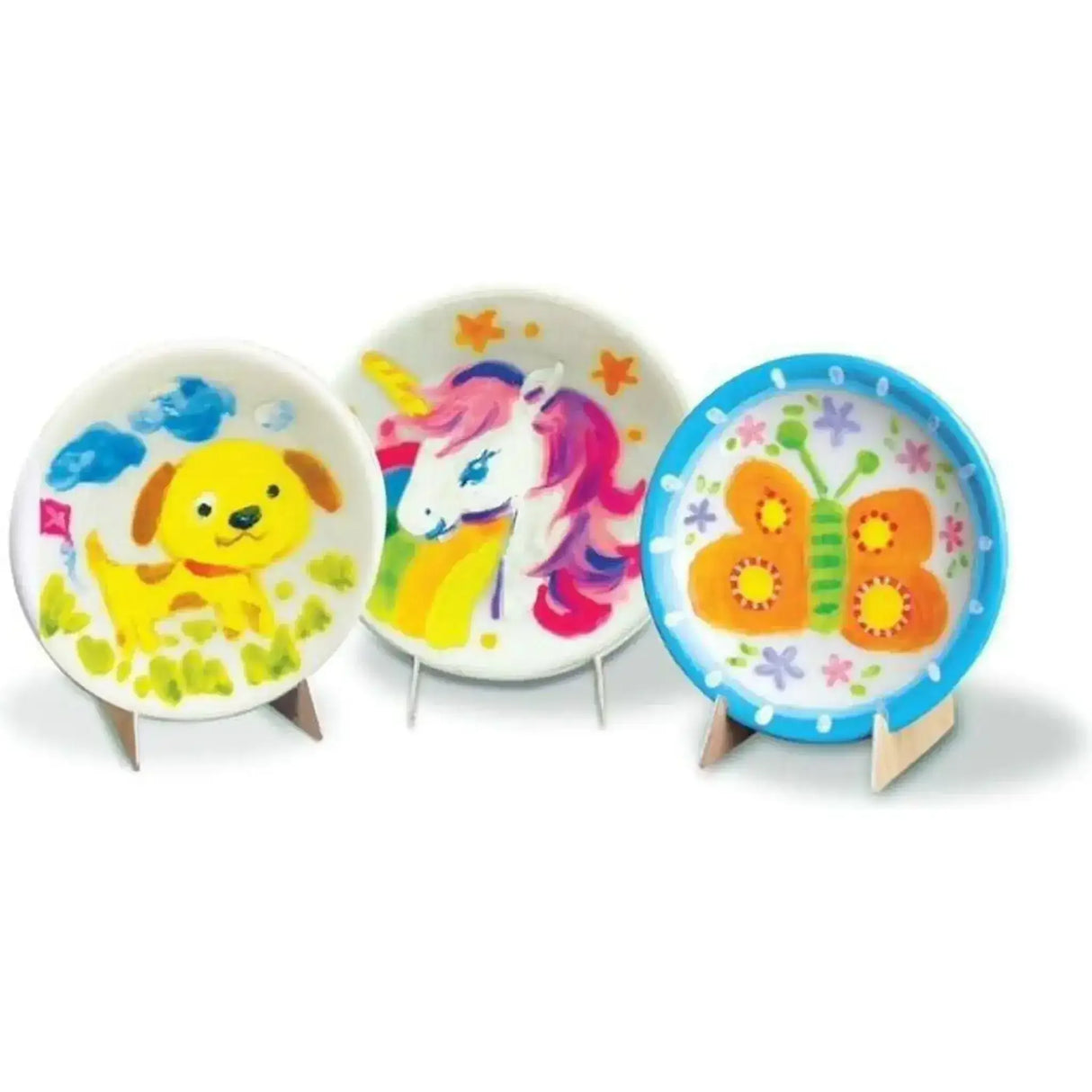 Little Craft: Mini Plates Painting Kit - Toybox Tales