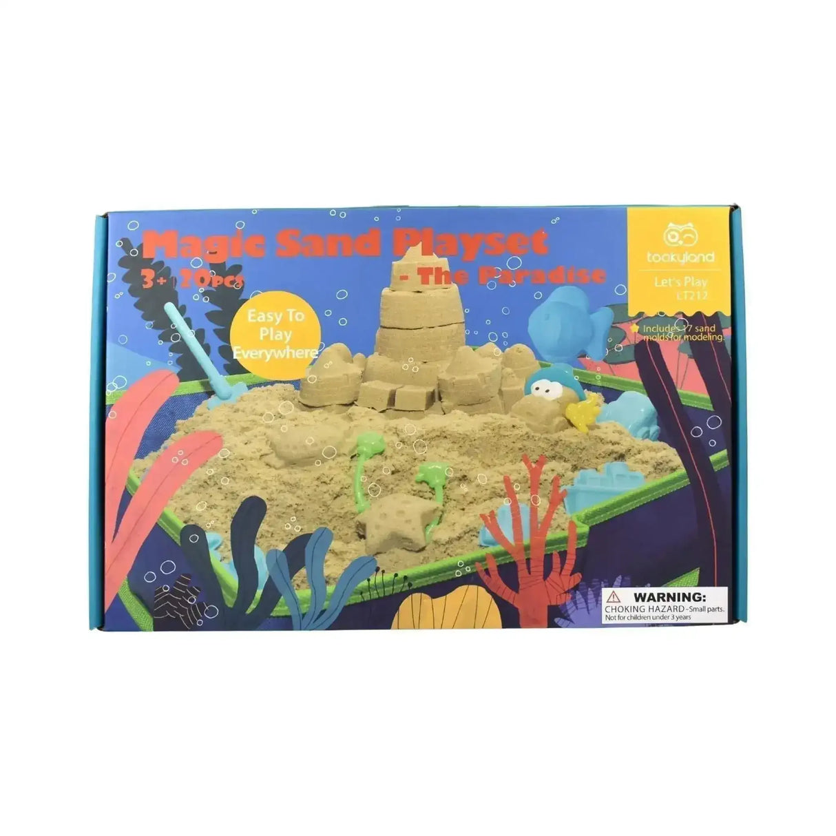 Magic Star Paradise Sand Playkit - 2Kg - Toybox Tales