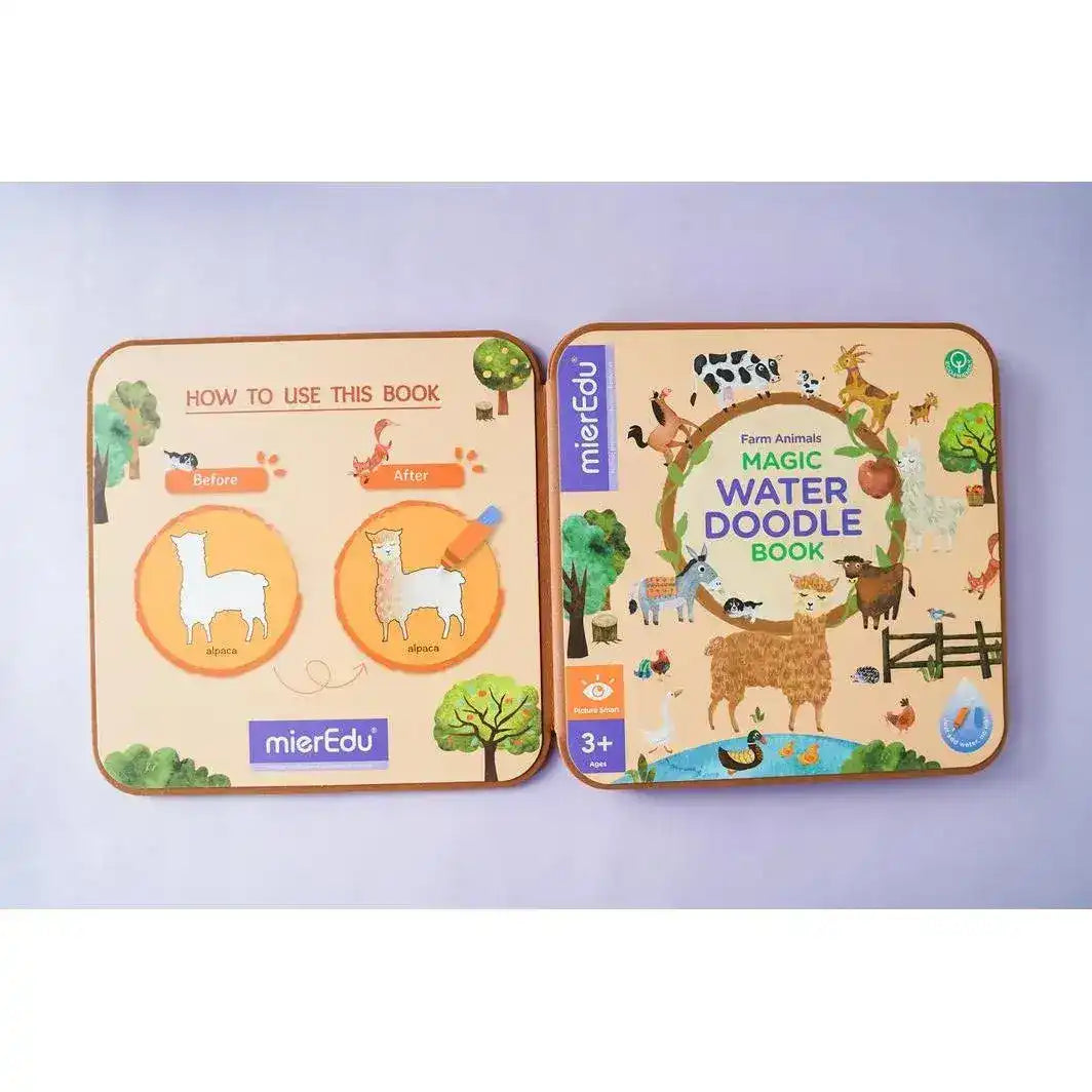Magic Water Doodle Book - Farm Animals - Toybox Tales