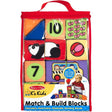 Melissa & Doug - Match & Build Blocks - Toybox Tales