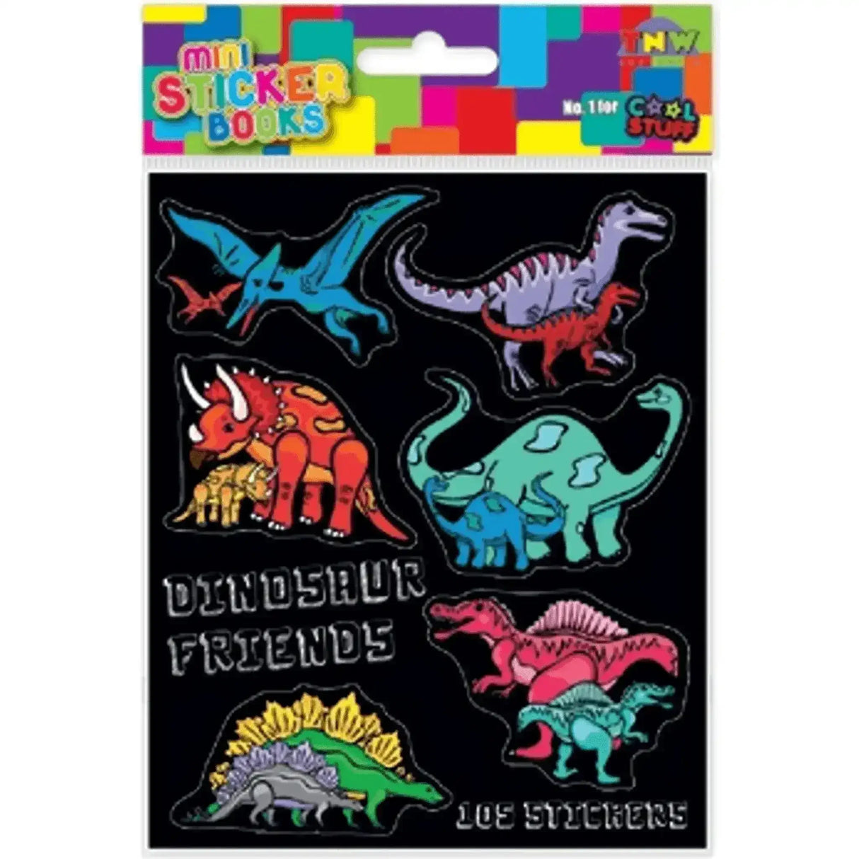 Mini Sticker Book - Dinosaurs - Toybox Tales