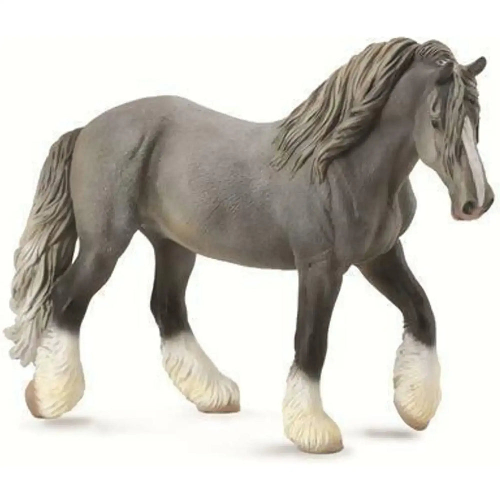 CollectA | Shire Horse Mare (Grey) (XL) - Toybox Tales