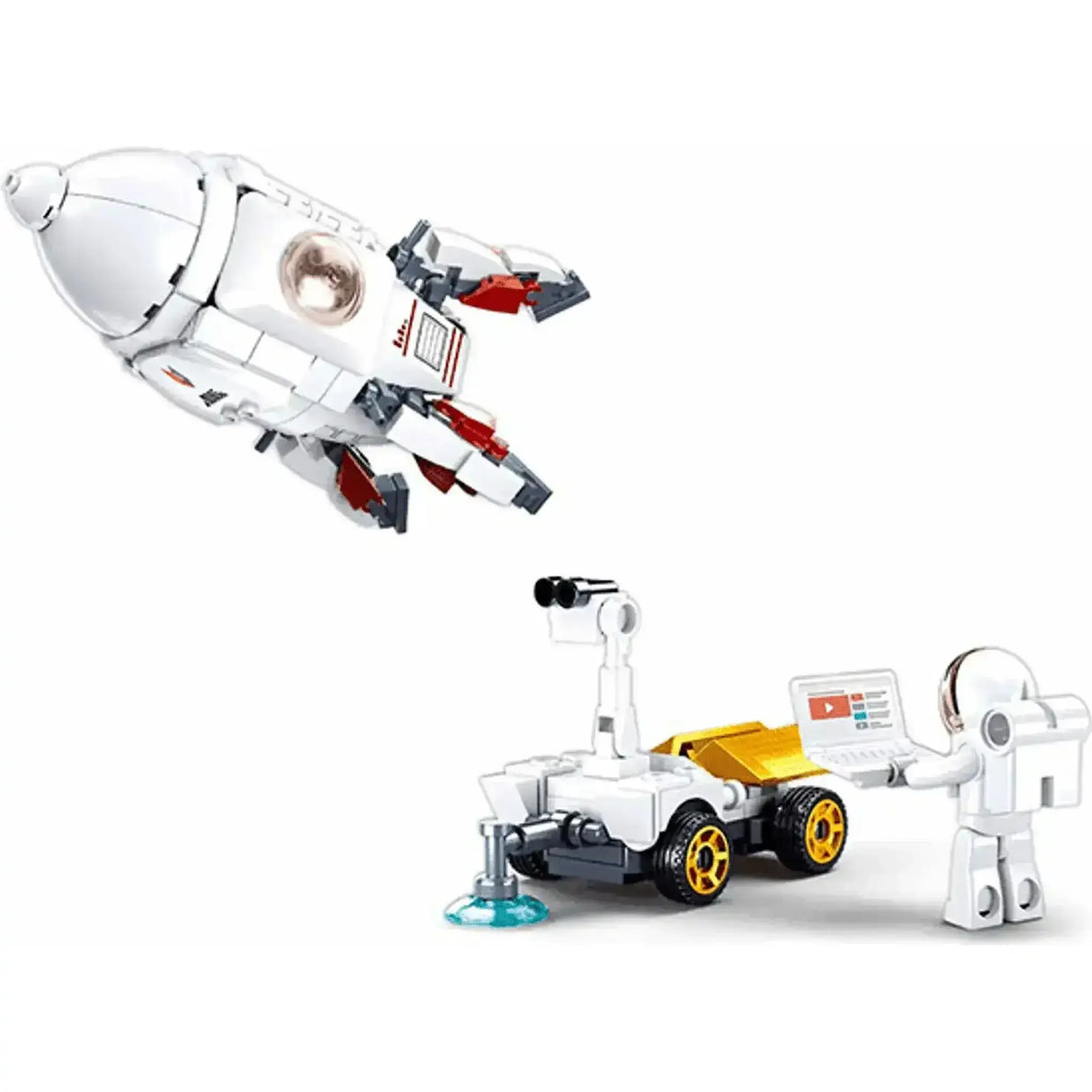 Sluban Space Saturn Landing Module 320pcs - Toybox Tales