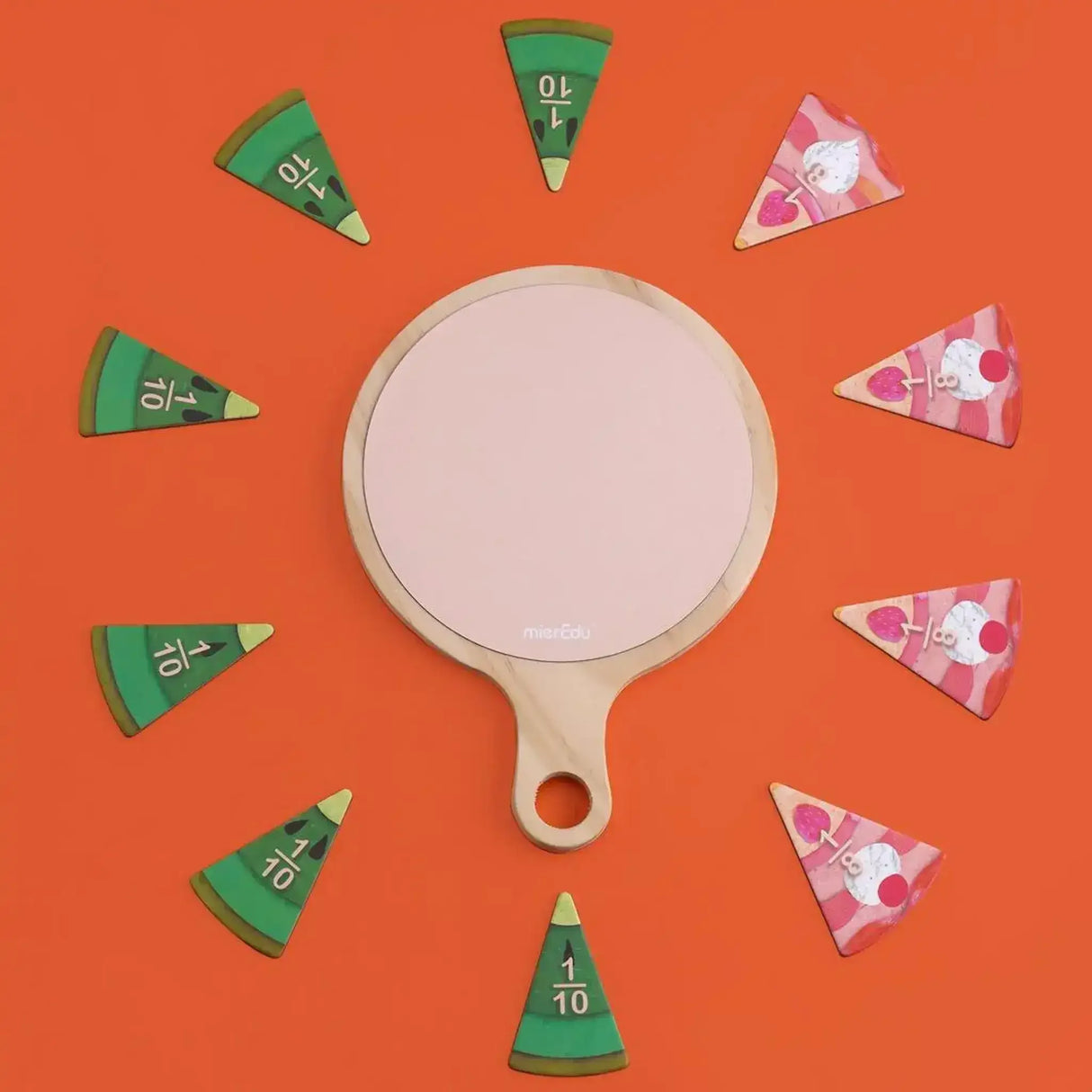 Yummy Food Fraction Board - Toybox Tales