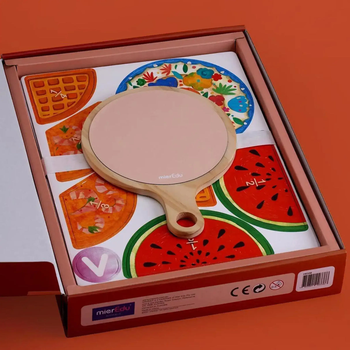 Yummy Food Fraction Board - Toybox Tales