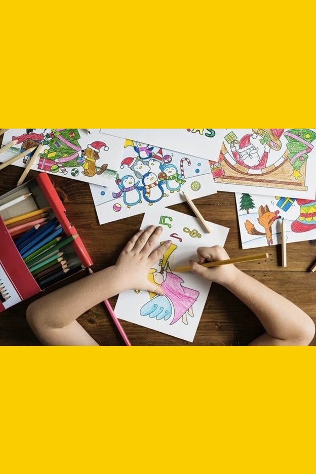 How colouring helps set children up for school - Toybox Tales