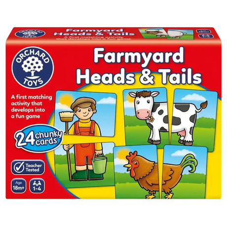 Orchard Game - Farmyard Heads & Tails - Toybox Tales