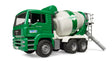 Bruder MAN TGA Cement Mixer Truck rear discharge chutes