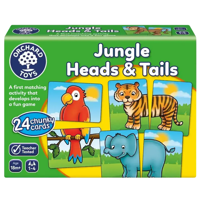 Orchard Game - Jungle Heads & Tails - Toybox Tales