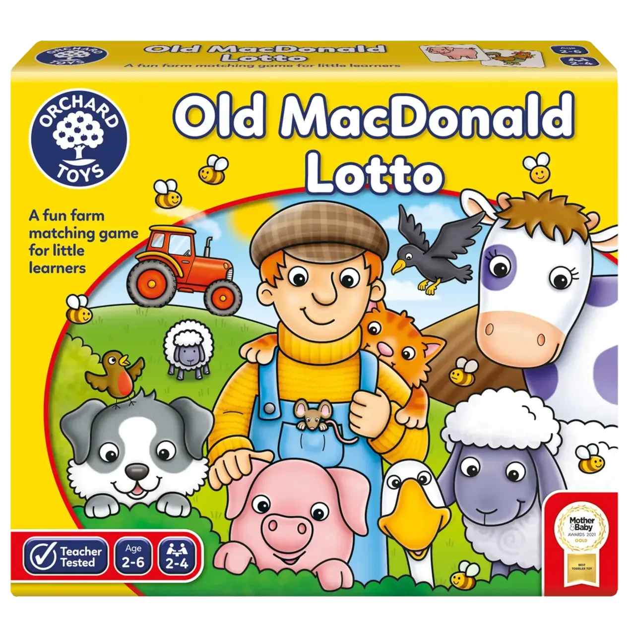 Orchard Game - Old MacDonald Lotto - Toybox Tales