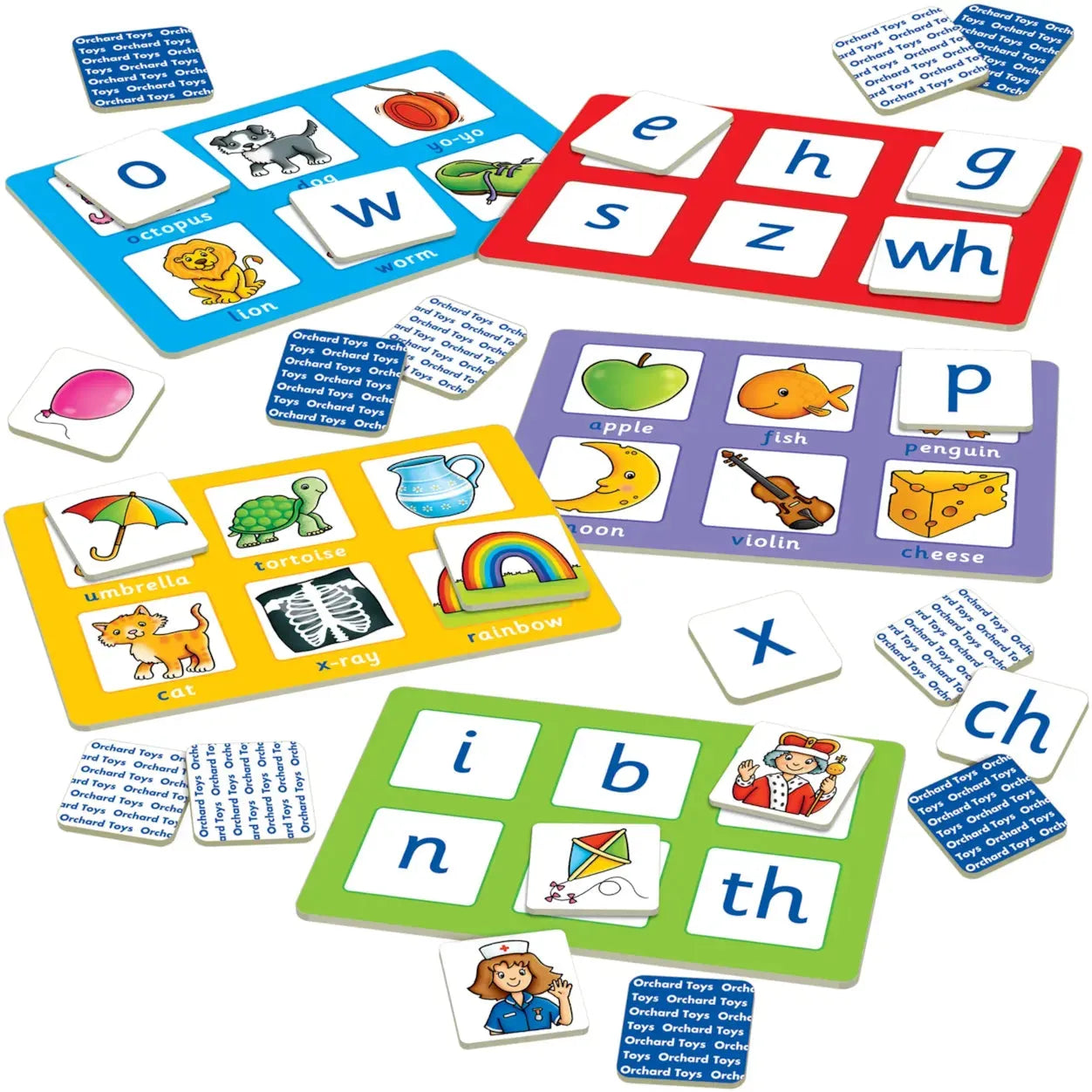 Orchard Game - Alphabet Lotto - Toybox Tales