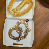 Sequin Pocket Purse - Pretzel