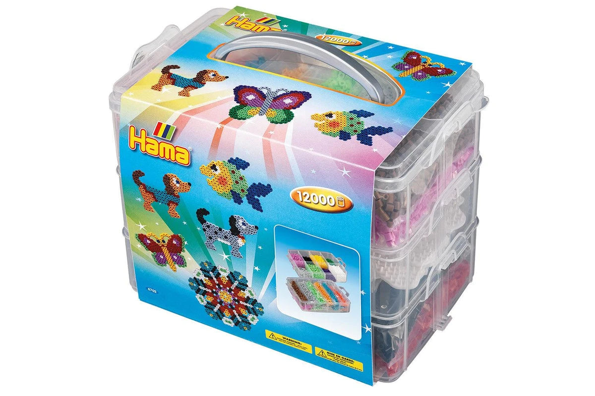 Hama | 12,000 Piece Set with Large Storage Box