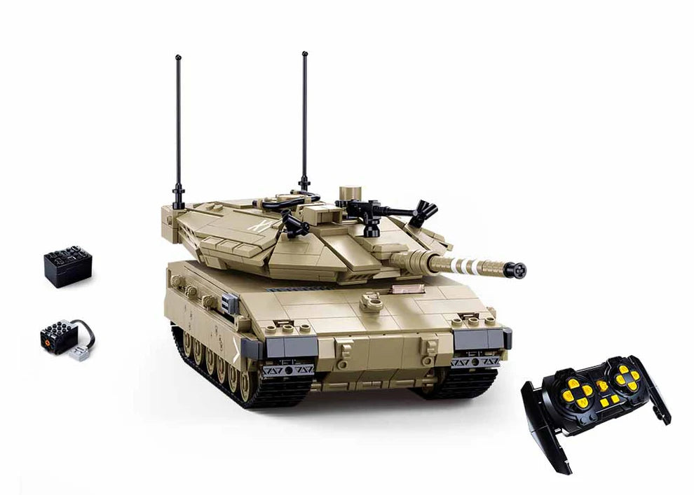 Sluban | Large Merkava MK4 Modern Battle Tank (RC)