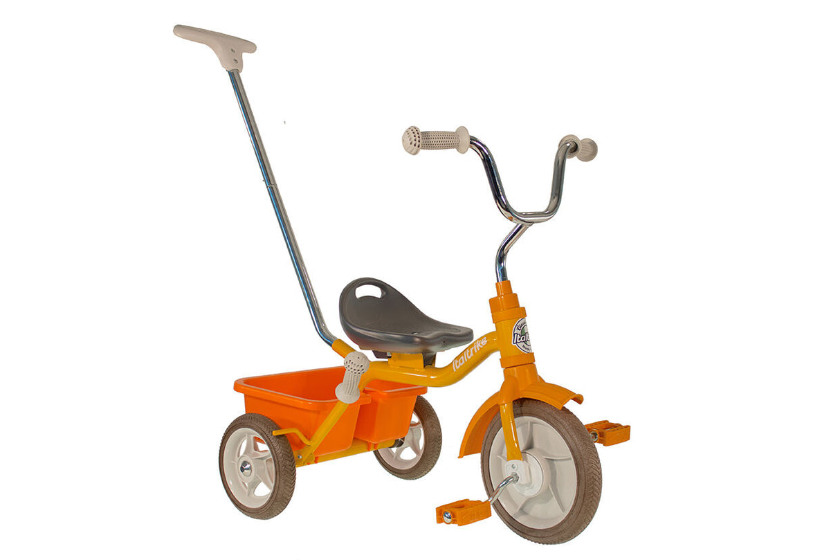 Italtrike | 10" Passenger Tricycle - Road Work Orange