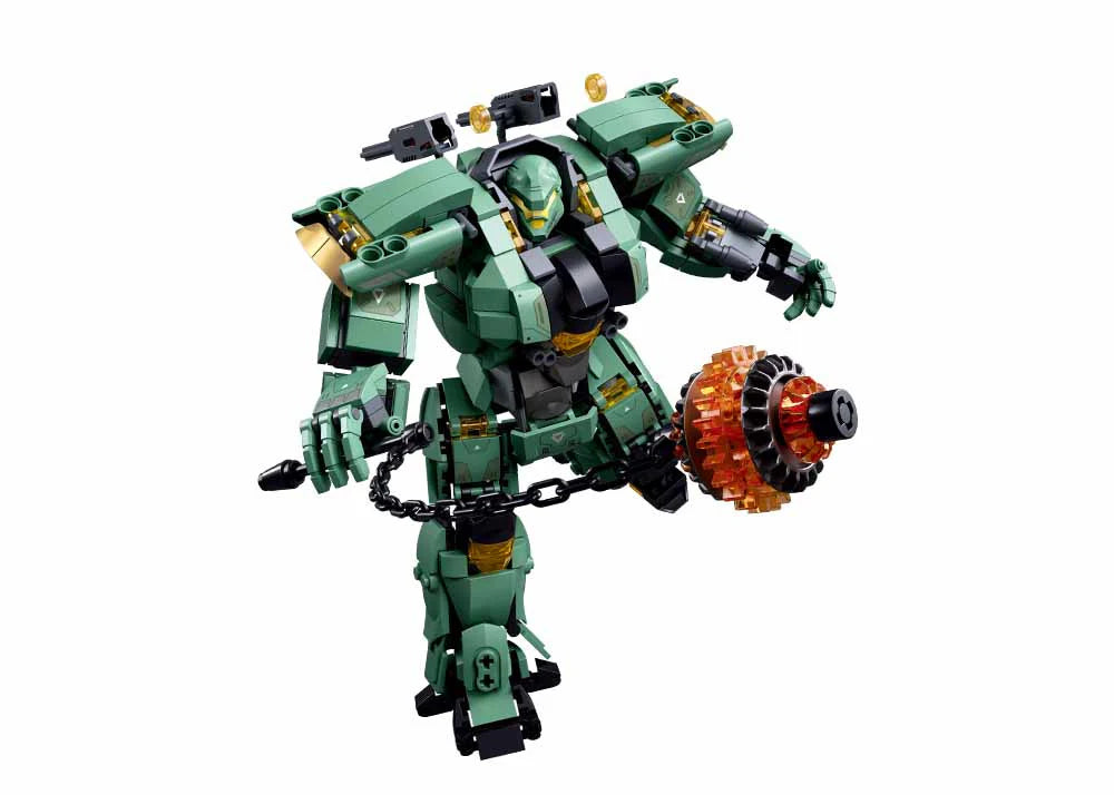 Sluban | P.R. Mecha Green 542 Pcs