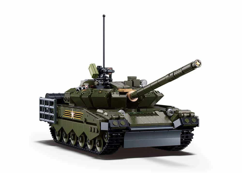 Sluban | T-80BVMS 1:35 Scale 519 Pcs