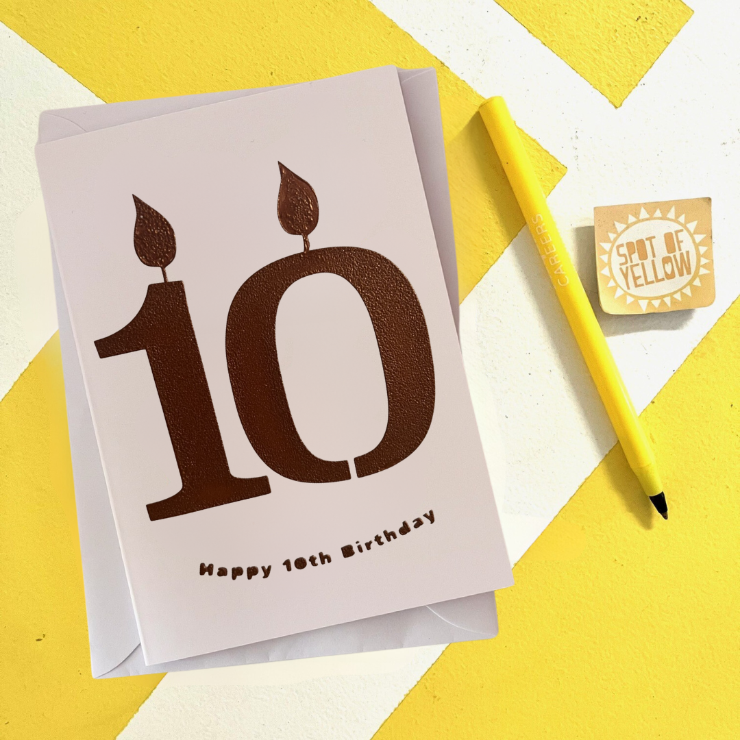 Greeting Card | Spot of Yellow