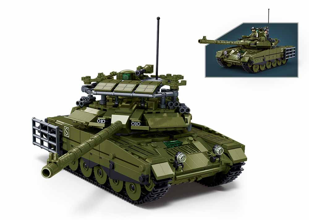 Sluban | T90M-S MBT Scale 1:35 811pcs - Toybox Tales