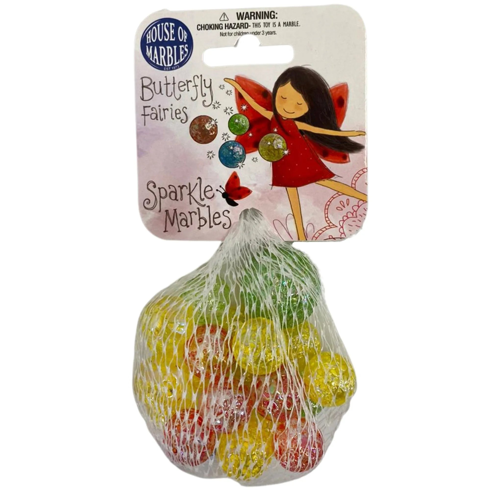 Butterfly Net Bag of Marbles - Toybox Tales