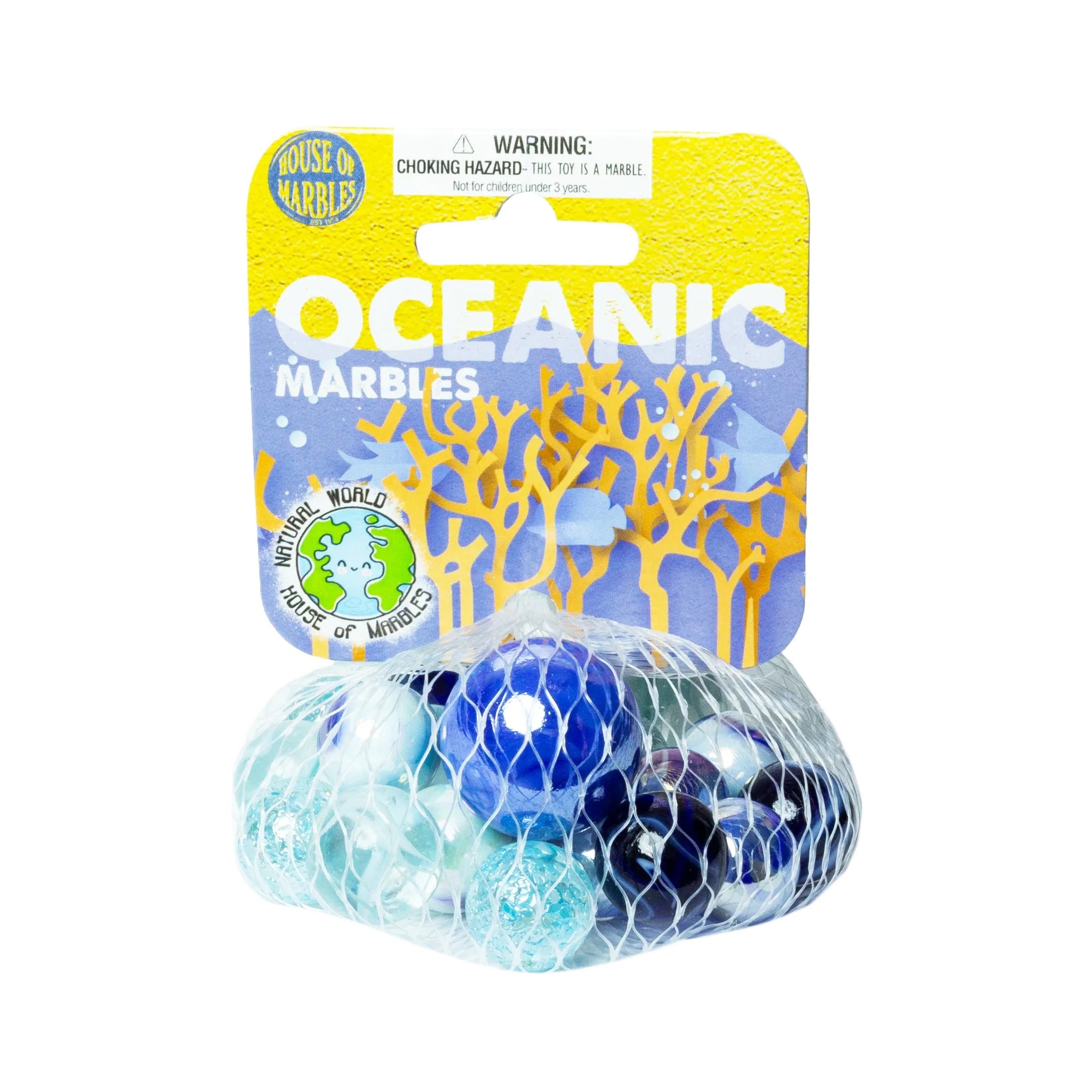 Oceanic Net Bag of Marbles - Toybox Tales