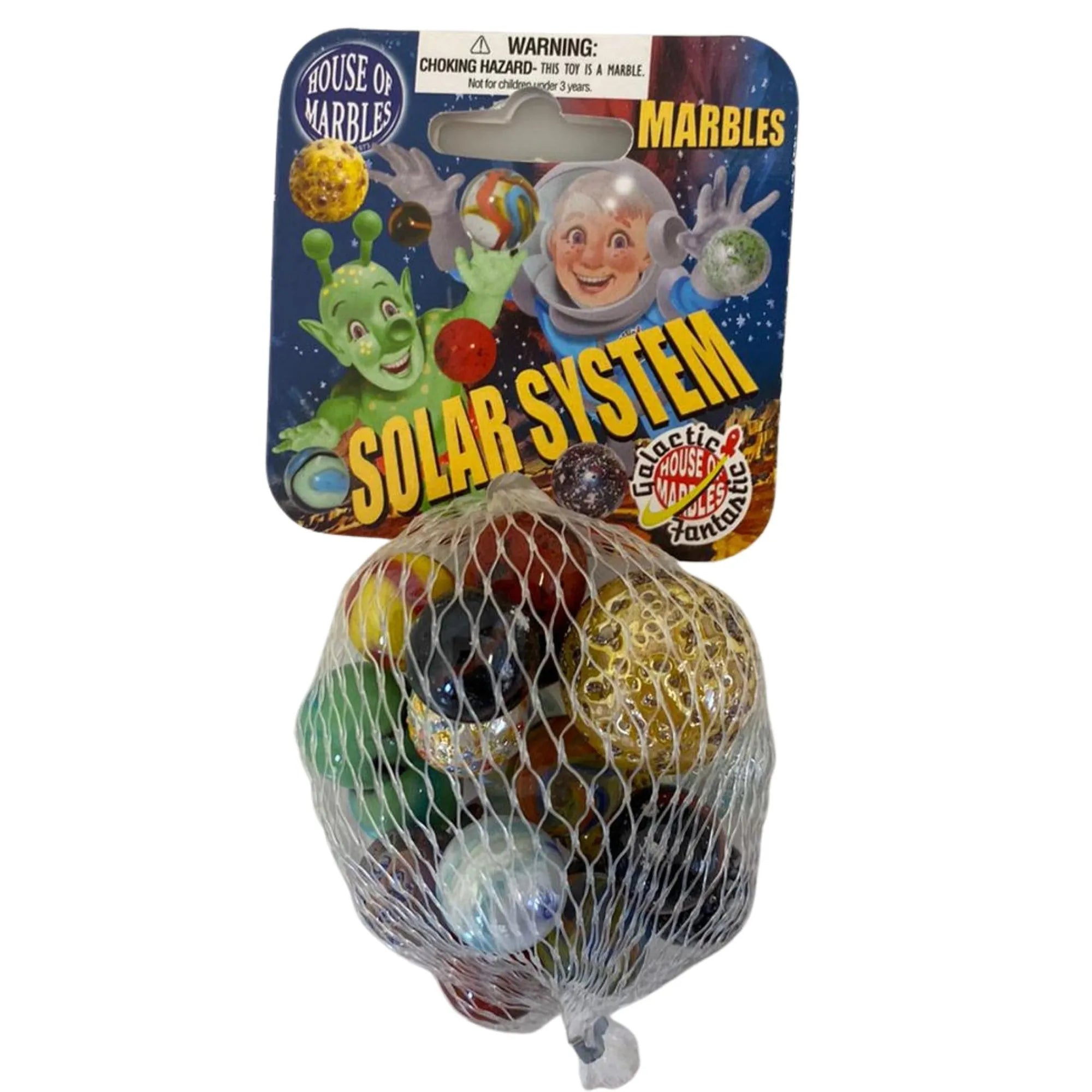 Solar System Net Bag of Marbles - Toybox Tales