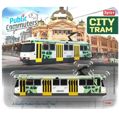Melbourne City Tram | Diecast Pull Back - Toybox Tales
