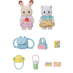 Sylvanian Families - Nursery Friends -Walk Along Duo - Toybox Tales