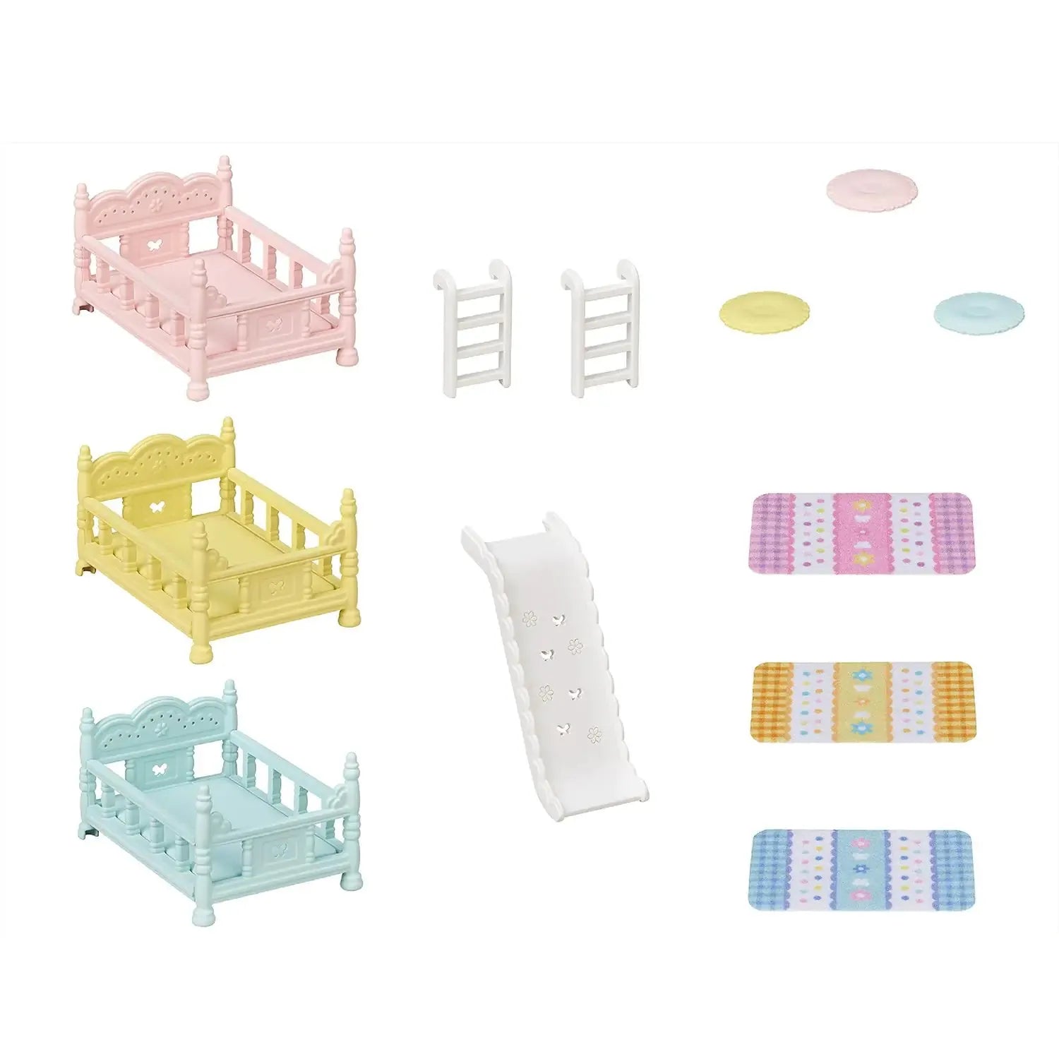 Sylvanian Families - Triple Bunk Beds - Toybox Tales